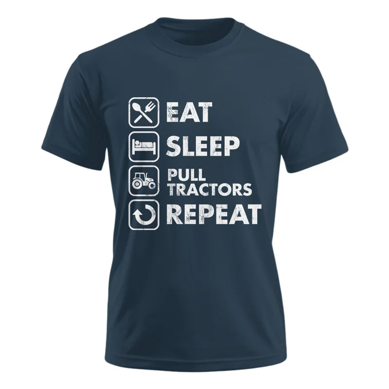 Image of Eat Sleep Pull Tractors Repeat - Unisex Ultra Cotton Tee