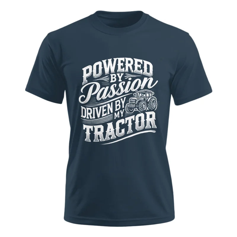 Image of Powered By Passion Driven By My Tractor 2 - Unisex Ultra Cotton Tee