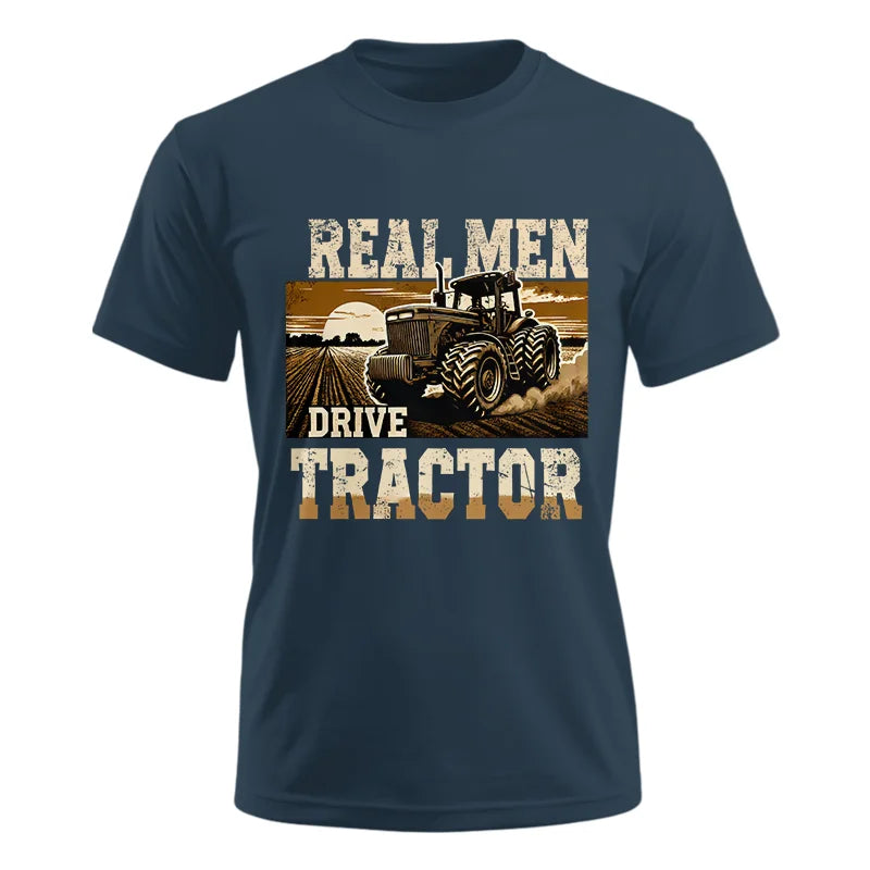 Image of Real Men Drive Tractor - Unisex Ultra Cotton Tee