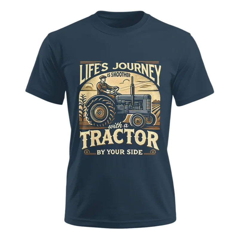 Smoother With A Tractor By Your Side - Unisex Ultra Cotton Tee