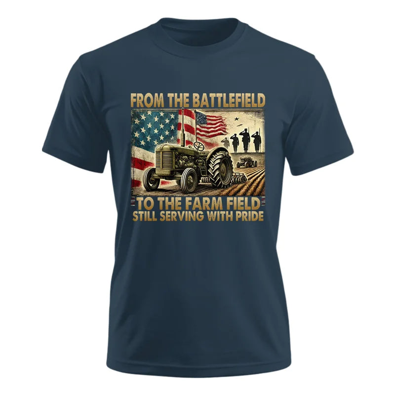 Image of Veteran Farmer From The Battlefield To The Farm Field 1 - Unisex Ultra Cotton Tee