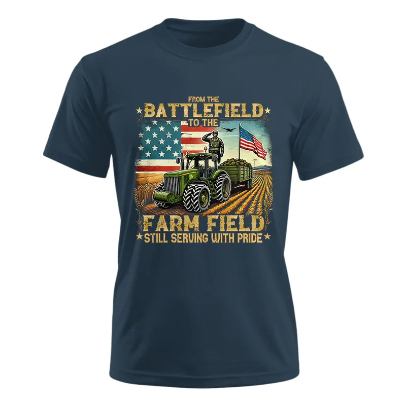 Veteran Farmer From The Battlefield To The Farm Field 2 - Unisex Ultra Cotton Tee