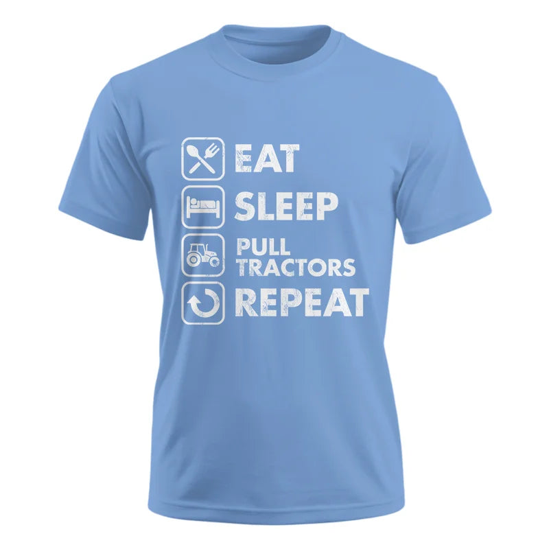 Image of Eat Sleep Pull Tractors Repeat - Unisex Ultra Cotton Tee