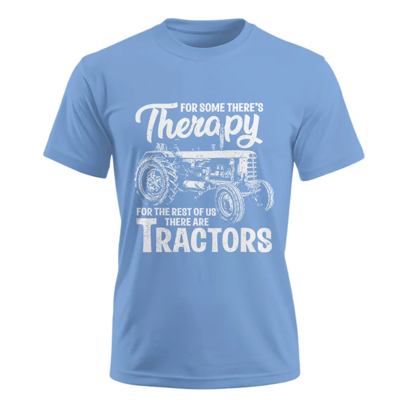 Funny Farmer Therapy Vintage Tractor Lover - Unisex Ultra Cotton Tee