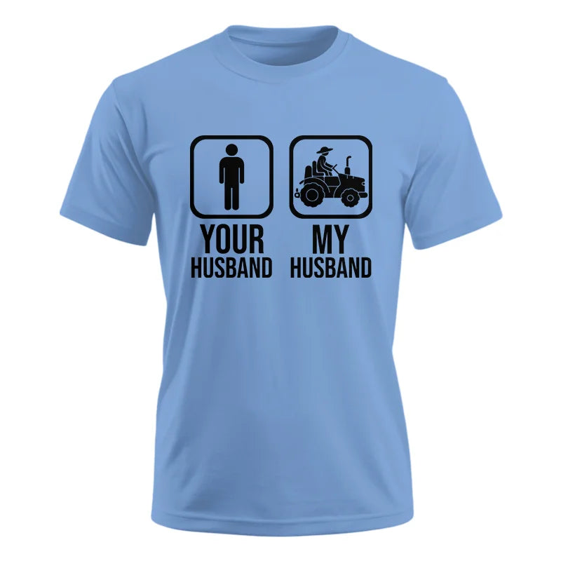 My Husband Is Cooler Than Yours Funny Farm Tractor 2 - Unisex Ultra Cotton Tee