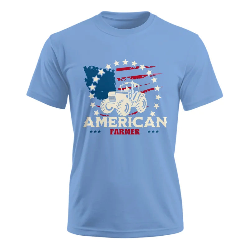 Proud To Be An American Farmer Citizen Veteran - Unisex Ultra Cotton Tee