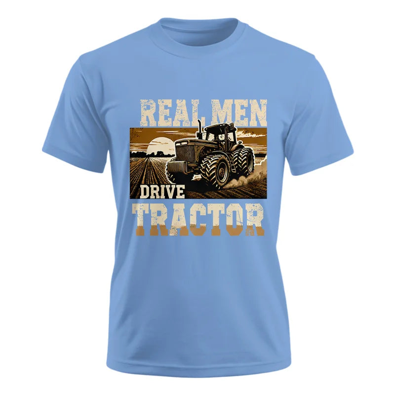 Real Men Drive Tractor - Unisex Ultra Cotton Tee