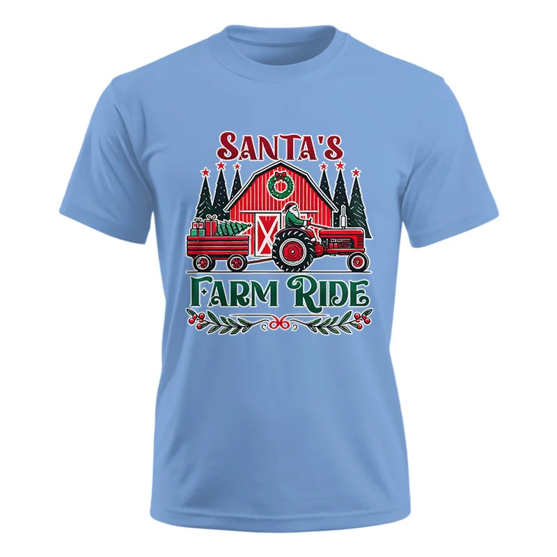 Santa's Farm Ride 1 - Unisex Ultra Cotton Tee