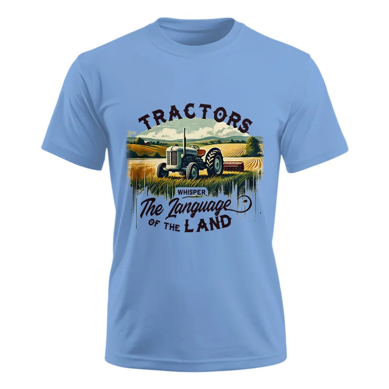 Image of Tractors Whisper The Language Of The Land 2 - Unisex Ultra Cotton Tee