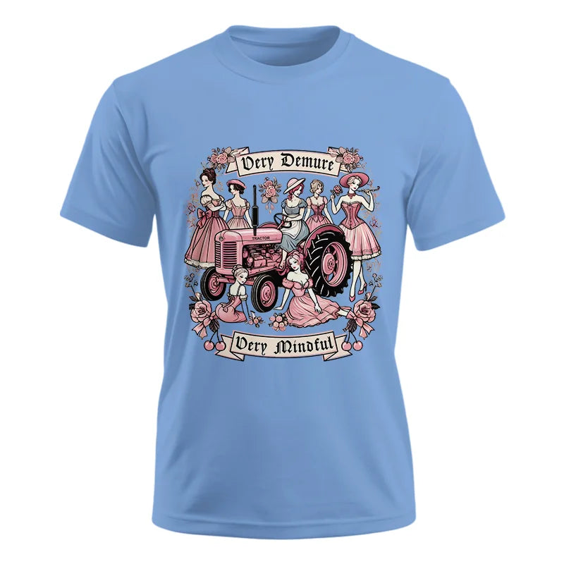 Image of Very Demure Very Mindful Tractor - Unisex Ultra Cotton Tee