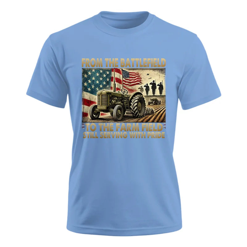 Veteran Farmer From The Battlefield To The Farm Field 1 - Unisex Ultra Cotton Tee