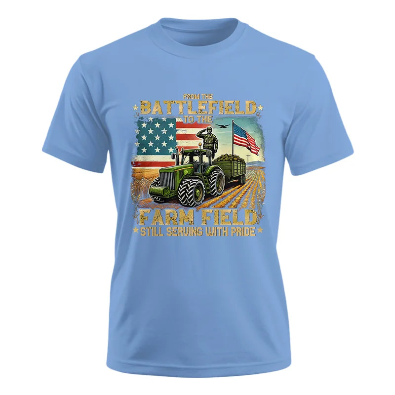 Veteran Farmer From The Battlefield To The Farm Field 2 - Unisex Ultra Cotton Tee