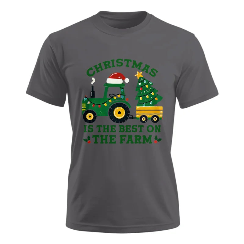 Christmas Is The Best On The Farm - Unisex Ultra Cotton Tee