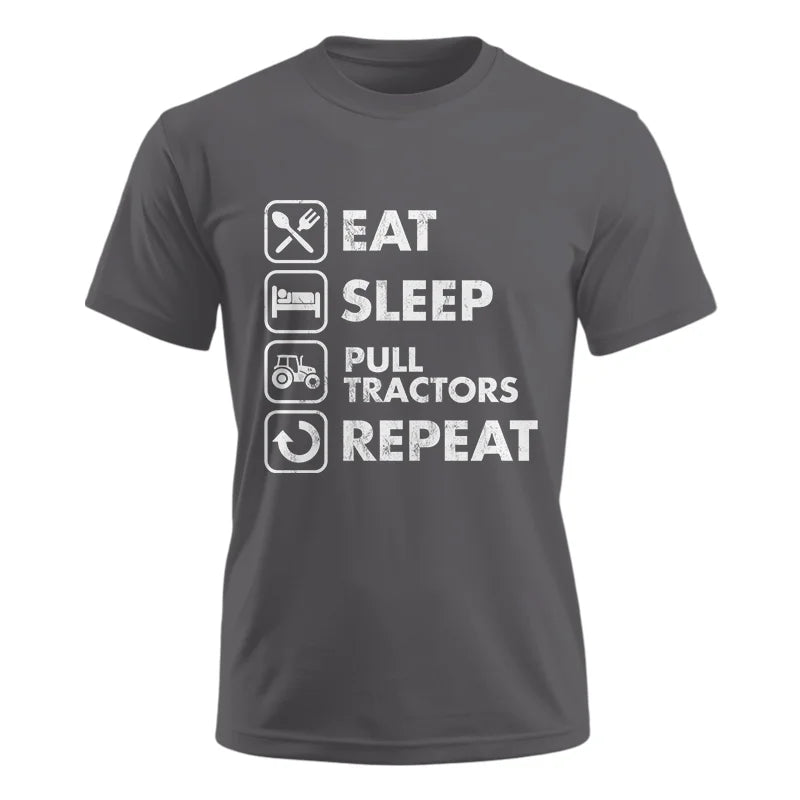 Eat Sleep Pull Tractors Repeat - Unisex Ultra Cotton Tee