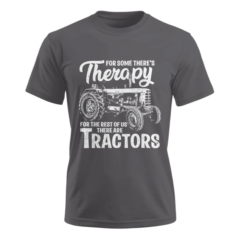 Funny Farmer Therapy Vintage Tractor Lover - Unisex Ultra Cotton Tee