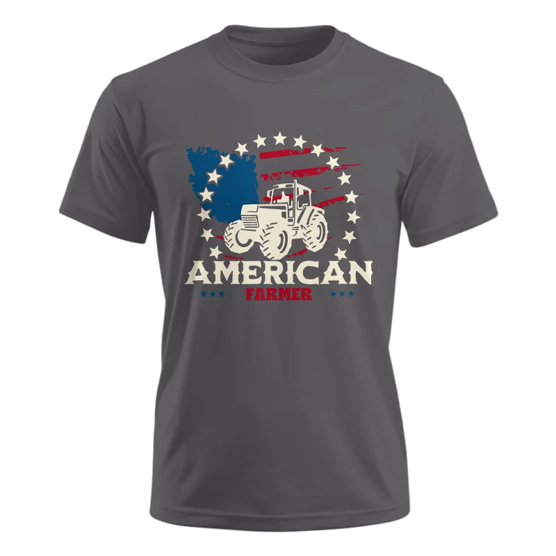 Image of Proud To Be An American Farmer Citizen Veteran - Unisex Ultra Cotton Tee