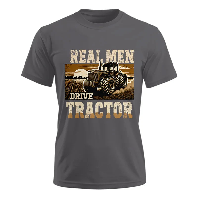 Real Men Drive Tractor - Unisex Ultra Cotton Tee