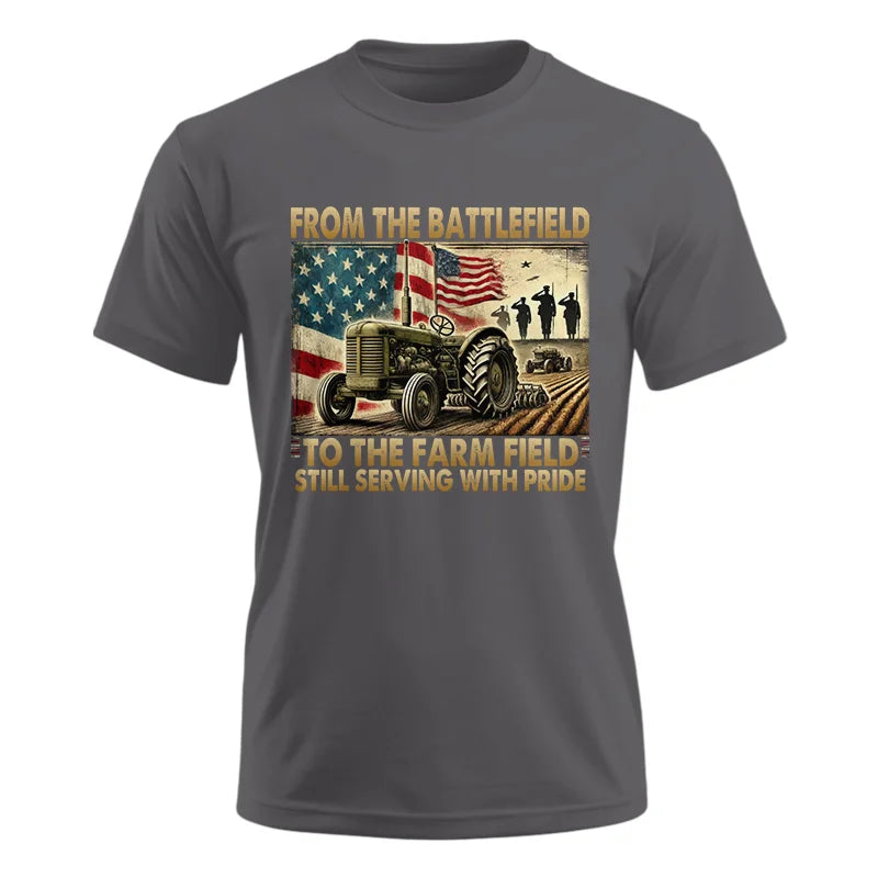 Veteran Farmer From The Battlefield To The Farm Field 1 - Unisex Ultra Cotton Tee