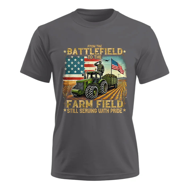 Veteran Farmer From The Battlefield To The Farm Field 2 - Unisex Ultra Cotton Tee