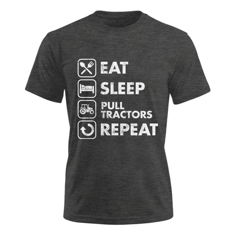 Eat Sleep Pull Tractors Repeat - Unisex Ultra Cotton Tee