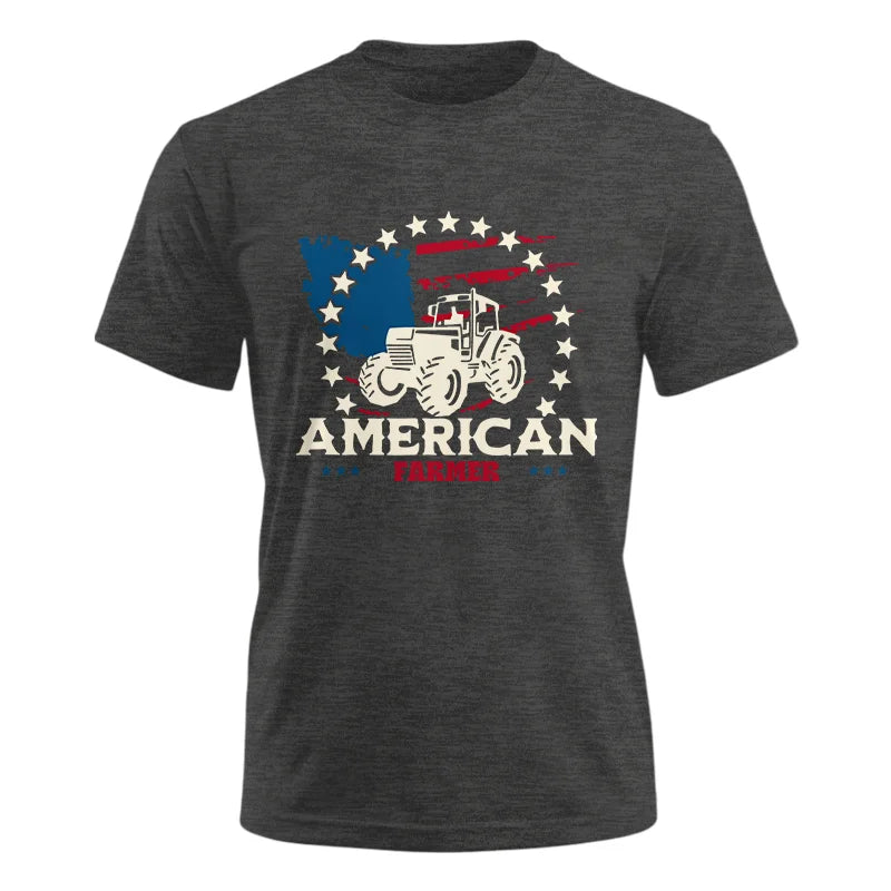 Proud To Be An American Farmer Citizen Veteran - Unisex Ultra Cotton Tee