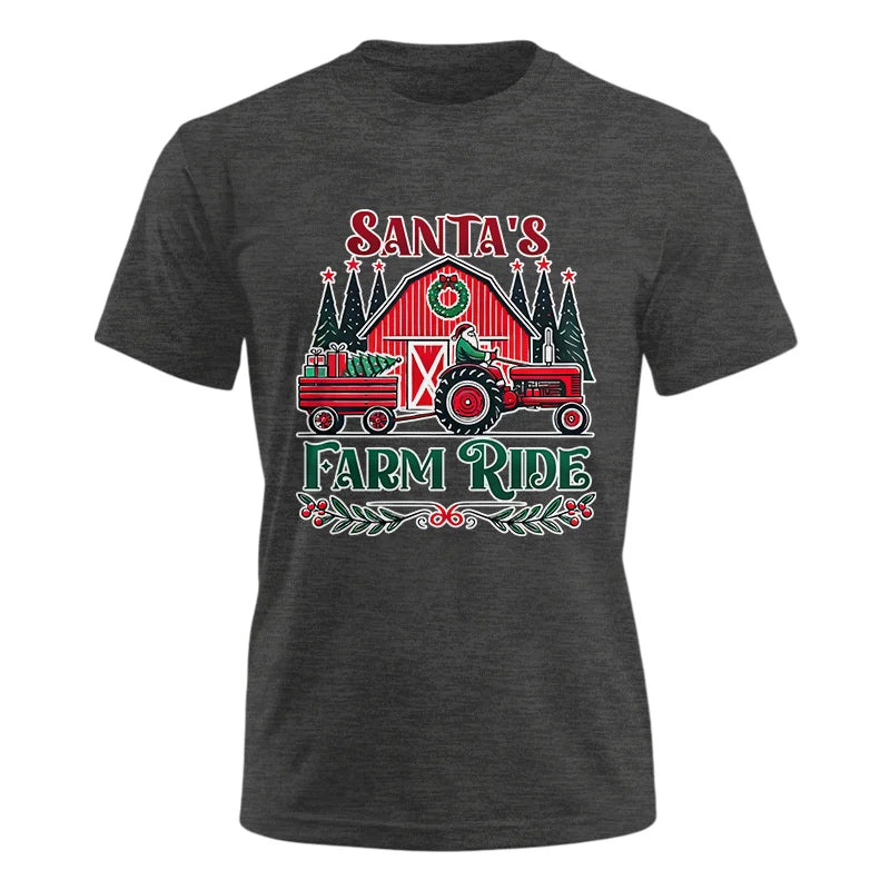 Image of Santa's Farm Ride 1 - Unisex Ultra Cotton Tee