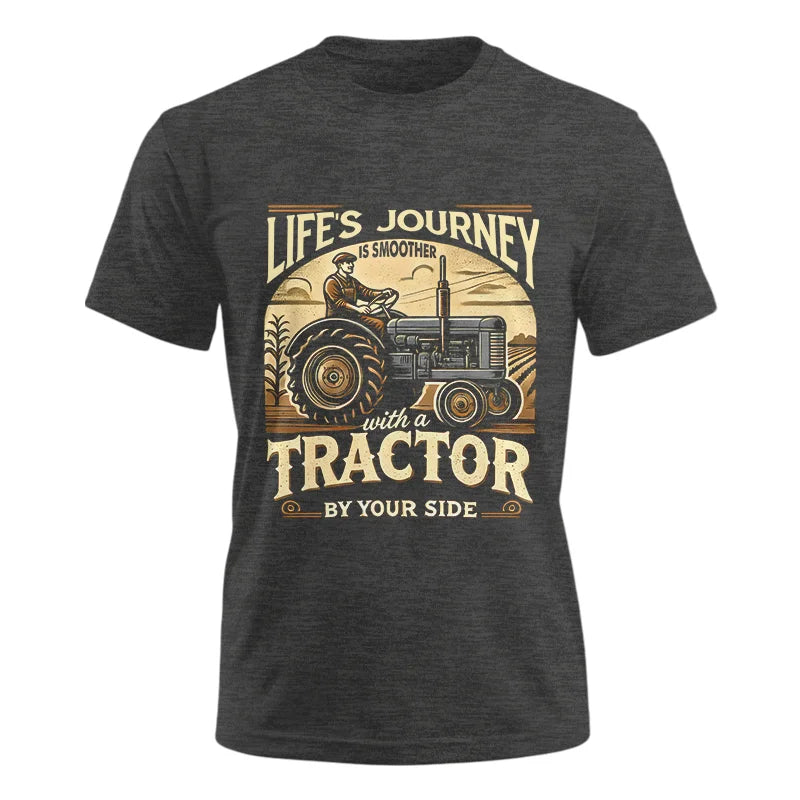 Image of Smoother With A Tractor By Your Side - Unisex Ultra Cotton Tee