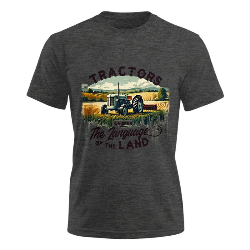 Image of Tractors Whisper The Language Of The Land 2 - Unisex Ultra Cotton Tee