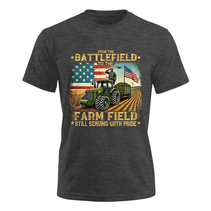 Veteran Farmer From The Battlefield To The Farm Field 2 - Unisex Ultra Cotton Tee