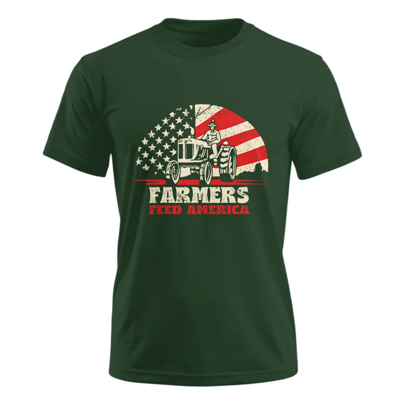 Farmers Feed America Support Farmers - Unisex Ultra Cotton Tee