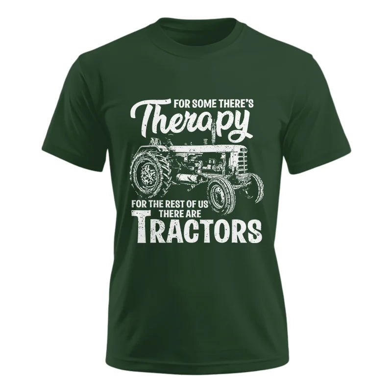 Funny Farmer Therapy Vintage Tractor Lover - Unisex Ultra Cotton Tee