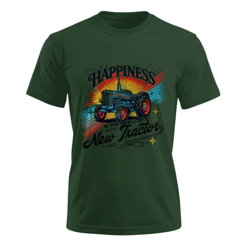 Happiness Is The Smell Of A New Tractor - Unisex Ultra Cotton Tee