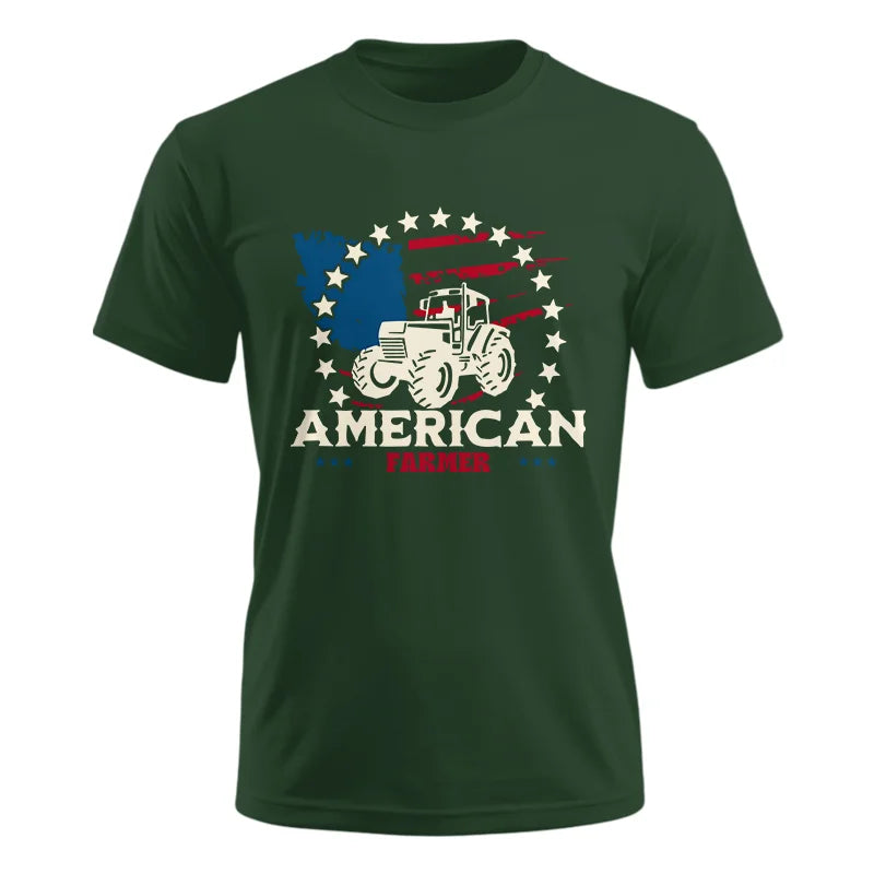 Proud To Be An American Farmer Citizen Veteran - Unisex Ultra Cotton Tee