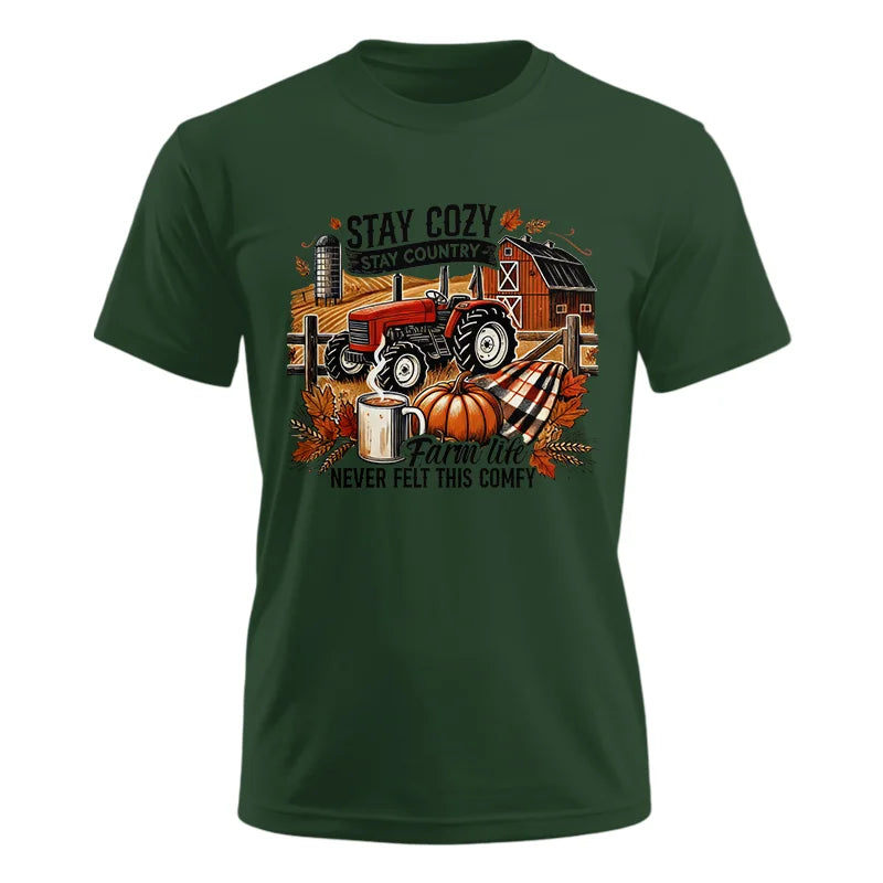 Image of Stay Cozy_Stay Country_Farm Life Never Felt This Comfy - Unisex Ultra Cotton Tee