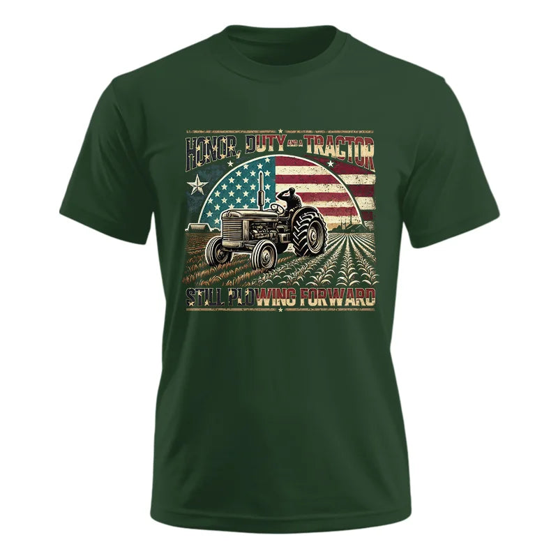 Veteran Farmer Honor Duty And A Tractor 1 - Unisex Ultra Cotton Tee