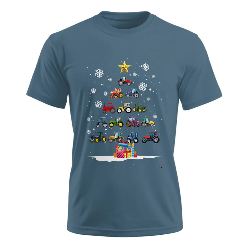 Image of Christmas Tractor Tree - Unisex Ultra Cotton Tee