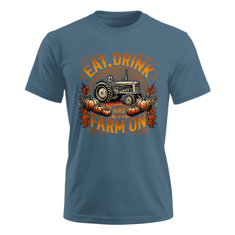 Eat Drink and Farm On 2 - Unisex Ultra Cotton Tee