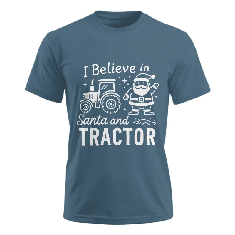 I Believe In Santa And Tractor - Unisex Ultra Cotton Tee