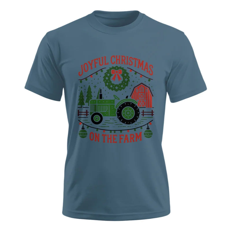 Joyful Christmas On The Farm 3 - Unisex Ultra Cotton Tee