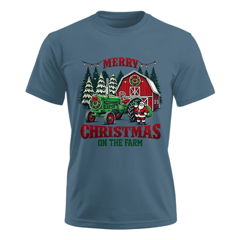 Merry Christmas On The Farm 3 - Unisex Ultra Cotton Tee