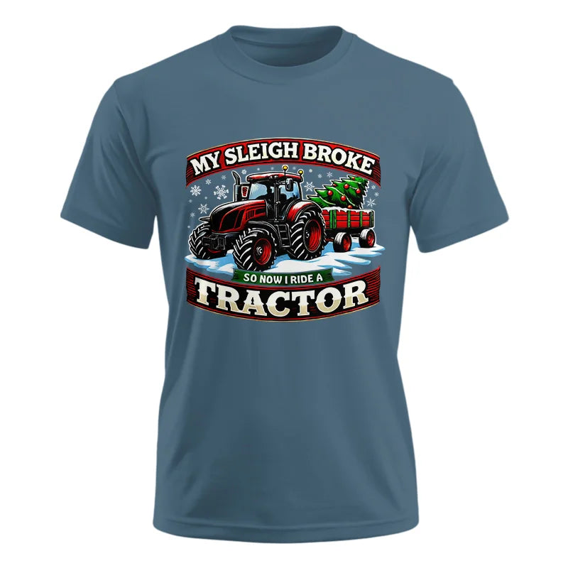 Image of My Sleigh Broke So Now I Ride A Tractor - Unisex Ultra Cotton Tee