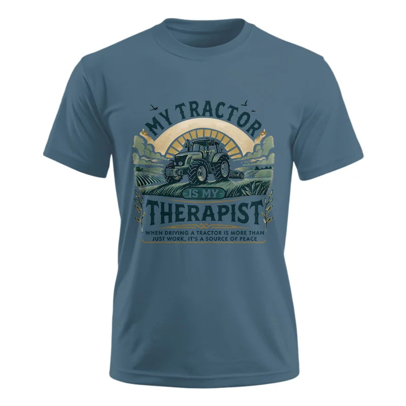 My Tractor Is My Therapist - Unisex Ultra Cotton Tee