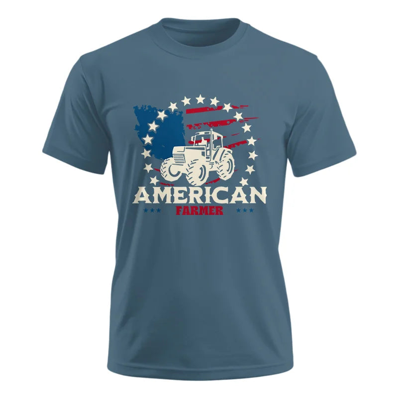 Proud To Be An American Farmer Citizen Veteran - Unisex Ultra Cotton Tee