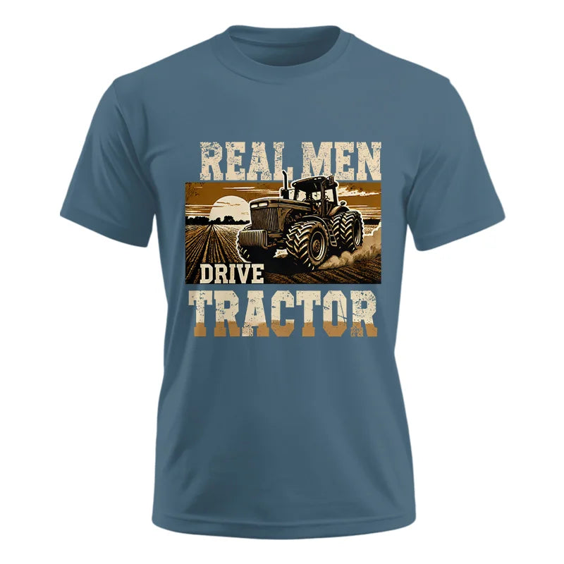 Image of Real Men Drive Tractor - Unisex Ultra Cotton Tee