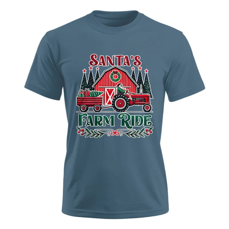 Image of Santa's Farm Ride 1 - Unisex Ultra Cotton Tee