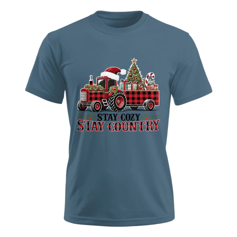 Image of Stay Cozy Stay Country - Unisex Ultra Cotton Tee