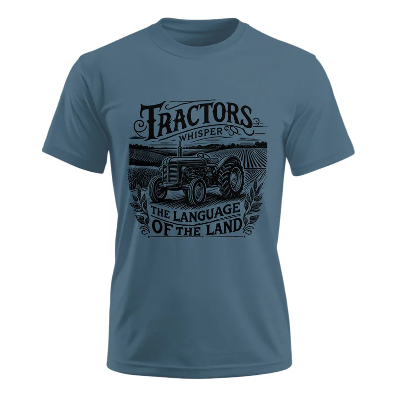 Image of Tractors Whisper The Language Of The Land 1 - Unisex Ultra Cotton Tee