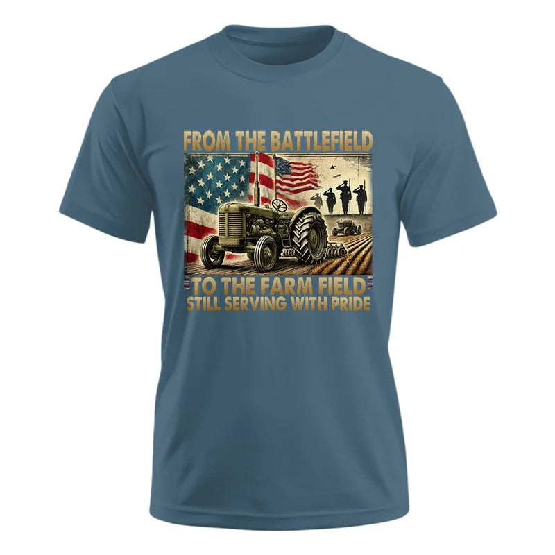 Veteran Farmer From The Battlefield To The Farm Field 1 - Unisex Ultra Cotton Tee