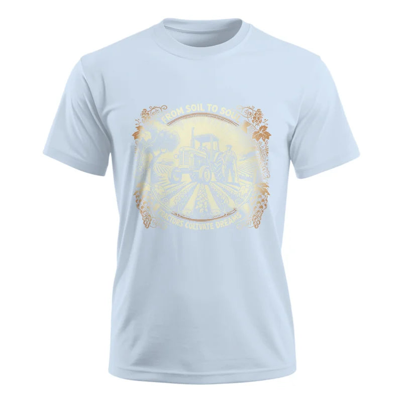 Image of From Soil To Soul_Tractors Cultivate Dreams 2 - Unisex Ultra Cotton Tee