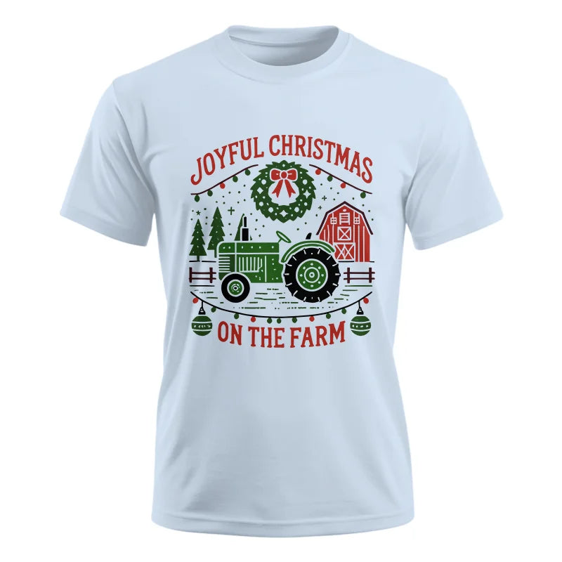 Image of Joyful Christmas On The Farm 3 - Unisex Ultra Cotton Tee